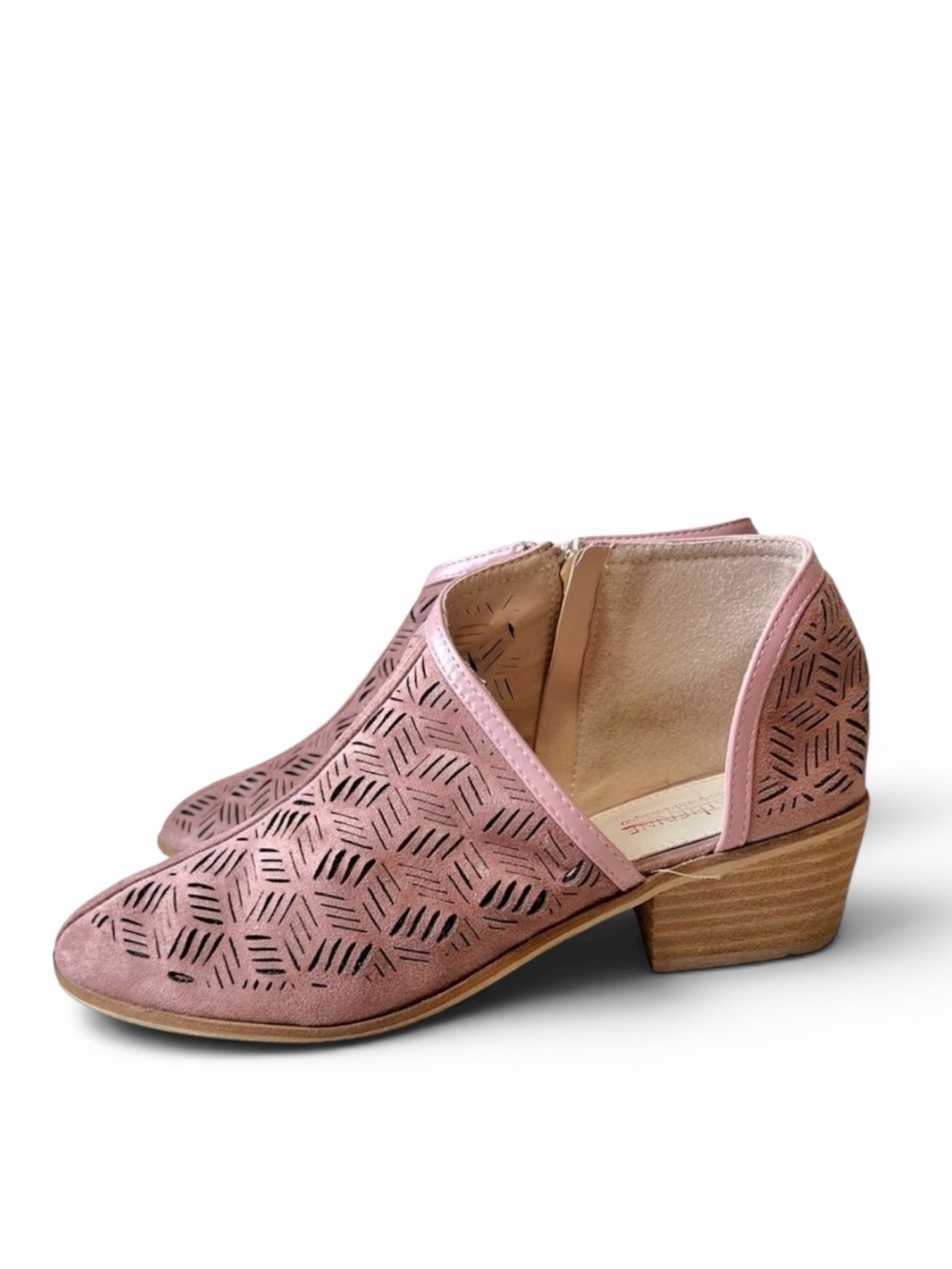 Catherine Malandrino Flakey Cutout BootsBlush